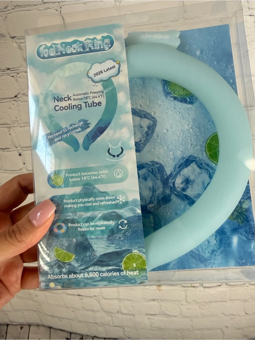 Cooling Neck Tube - Light Blue